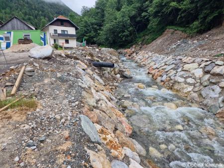 Sanacijska obnova vodotokov in hudournikov po poplavah (6)